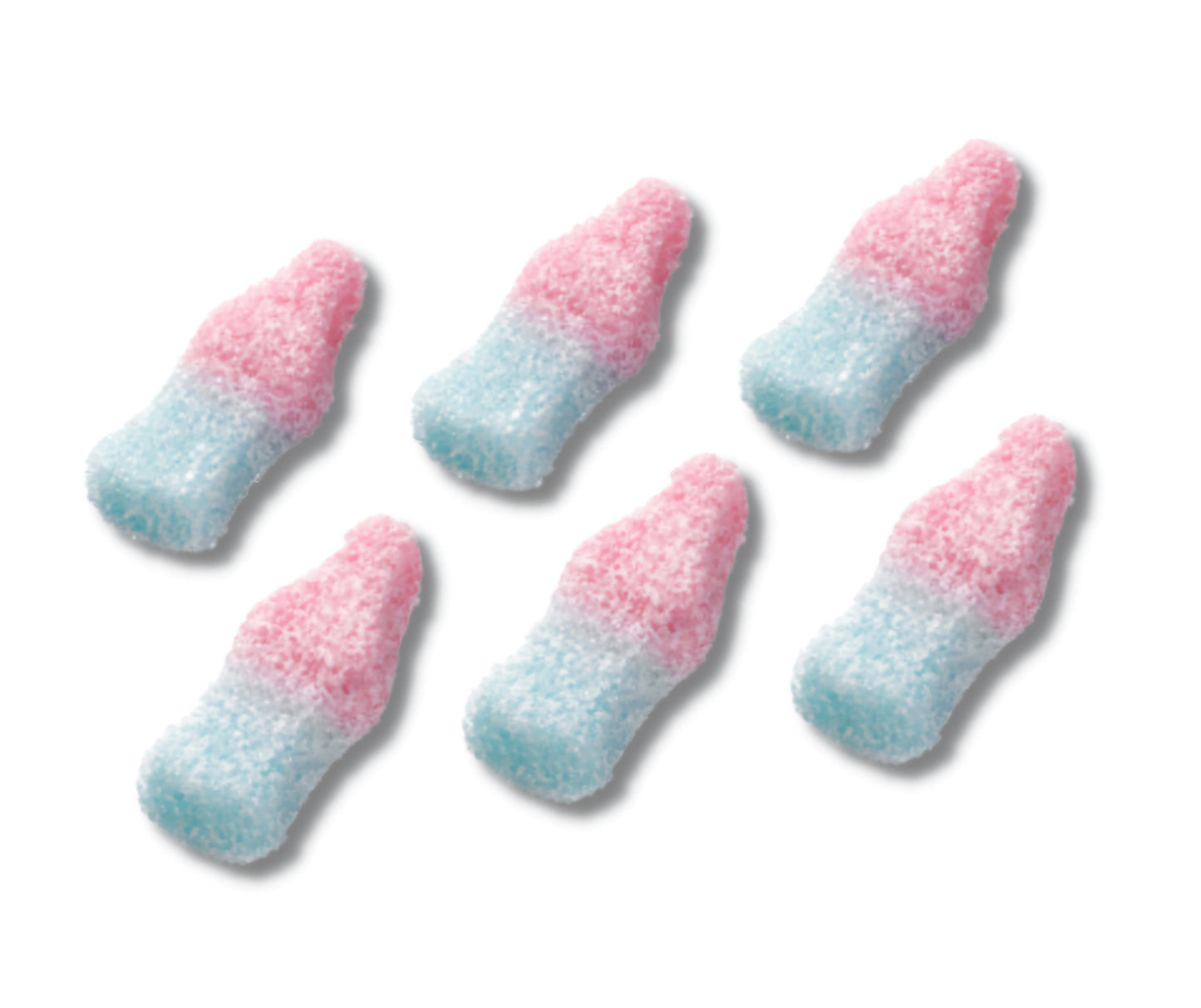 Fizzy Blue & Pink Bottles