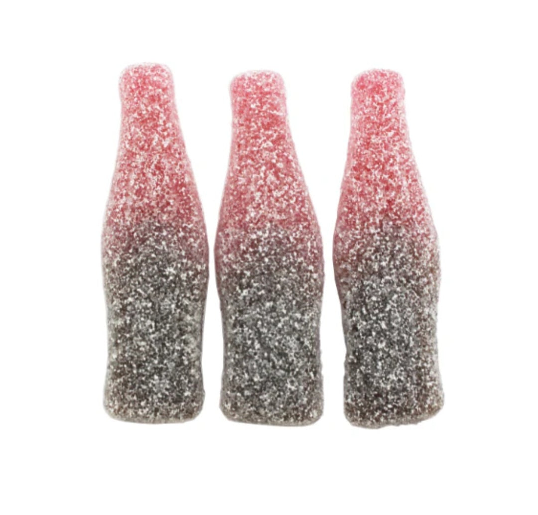 Giant Fizzy Cherry Cola Bottles