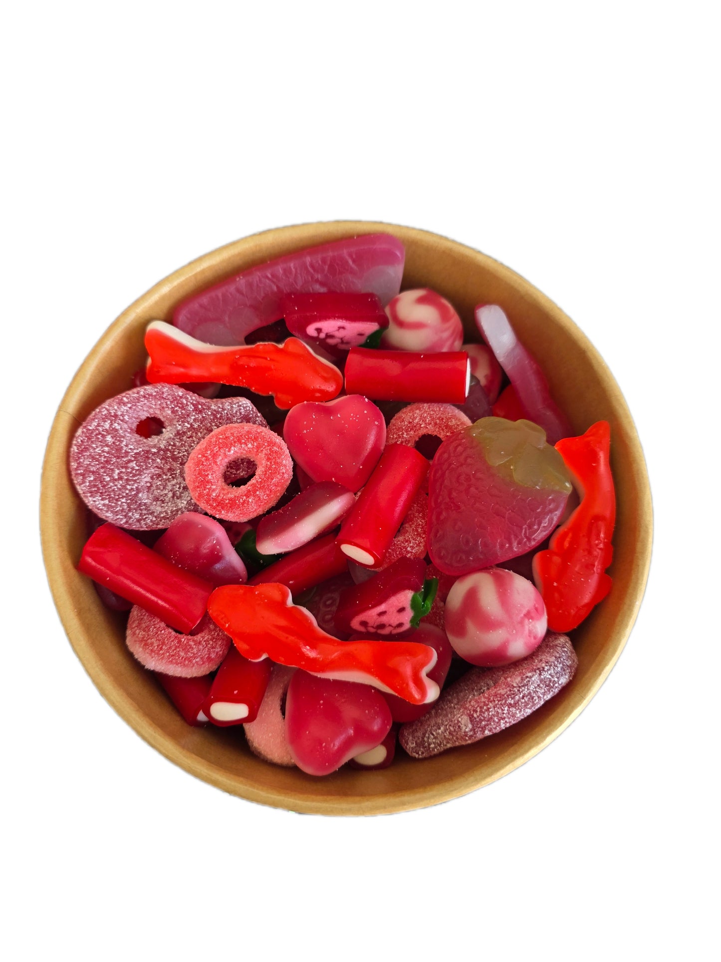 Red Candy Salad Bowl