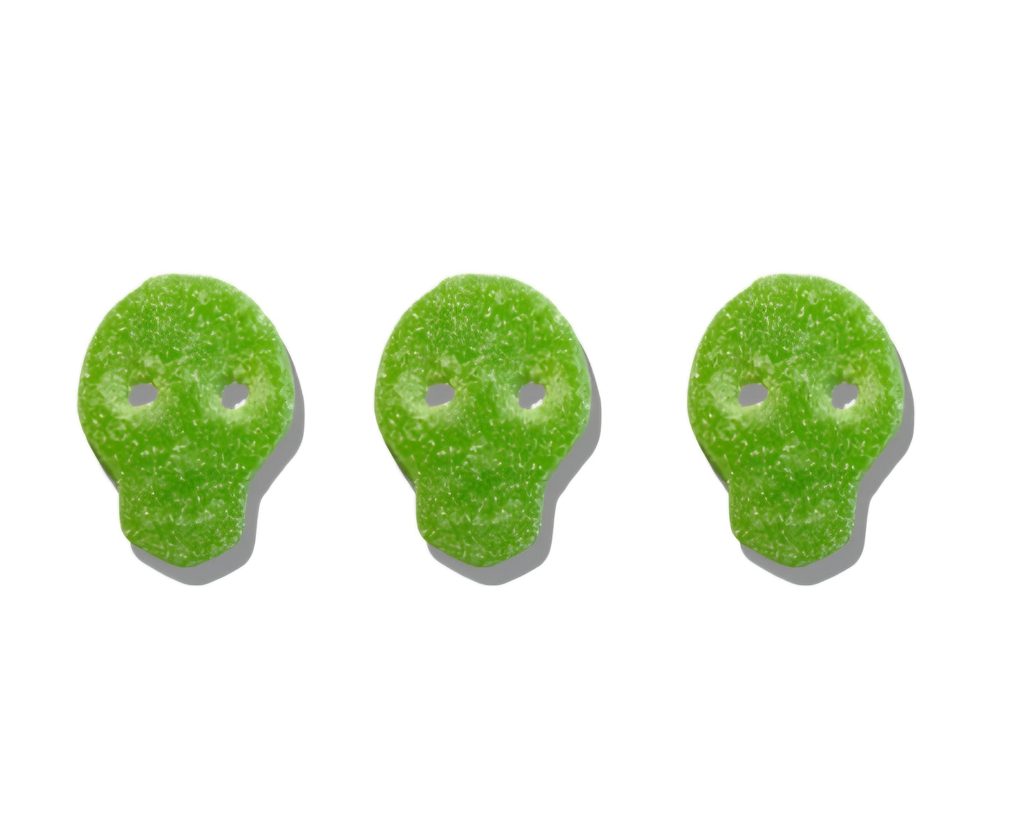 Fizzy Apple Skulls