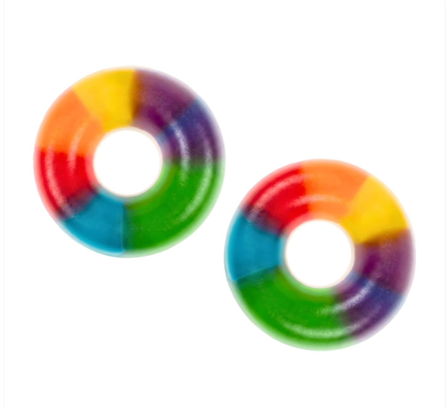 Jelly Multicoloured Rings