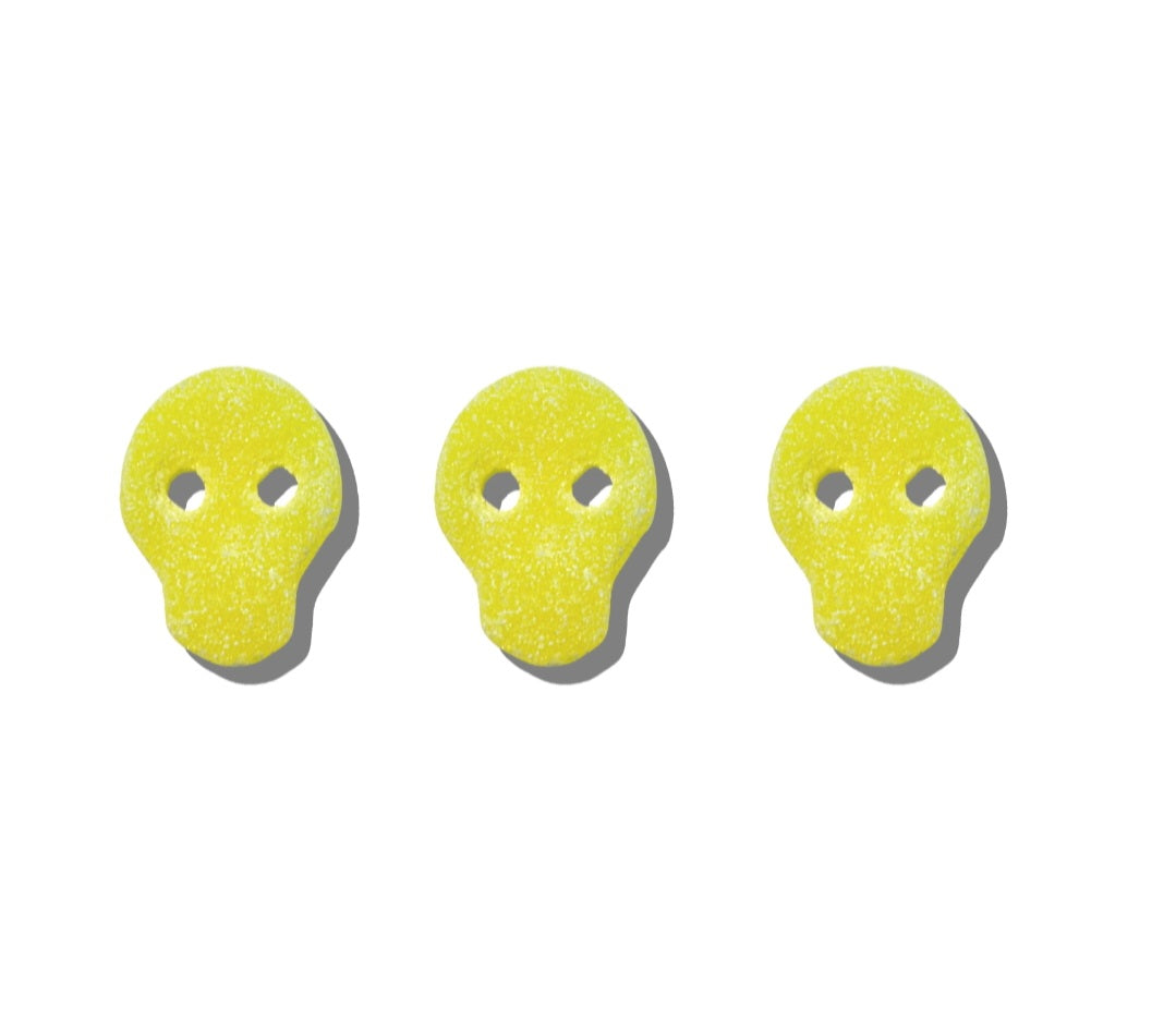 Fizzy Pineapple Skulls
