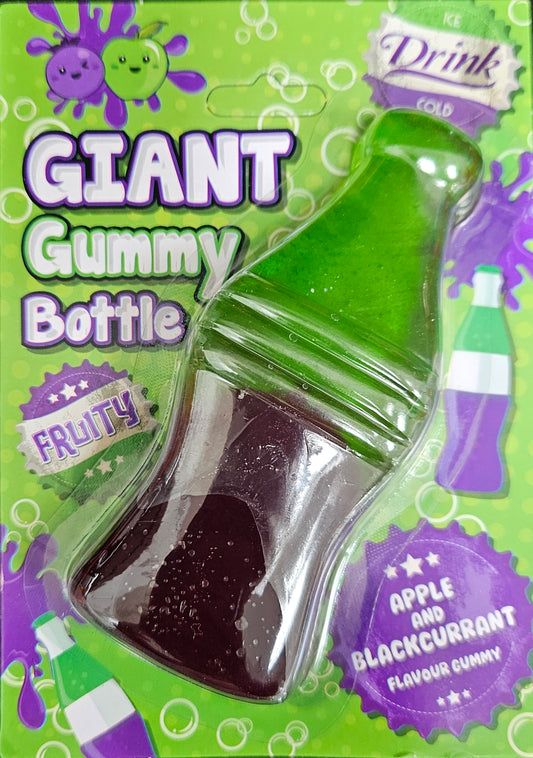 Giant Gummy Bottle - Apple & Blackcurrant