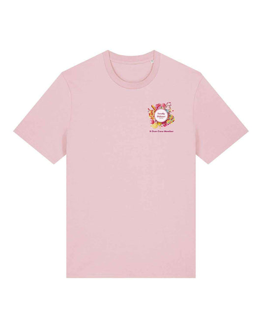 Sweetly Delicious "X Over Crew" Short Sleeved T-Shirt