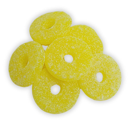 Fizzy Pineapple Slices (v)