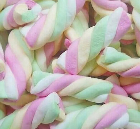 Rainbow Twister Mallows