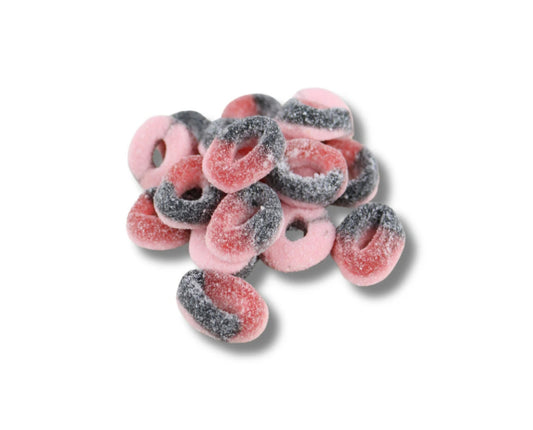 Fizzy Blackcurrant Rings