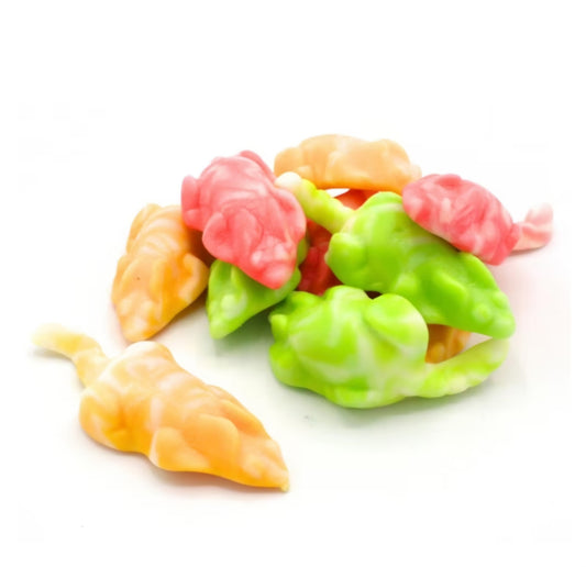Giant Multicoloured Gummy Mice