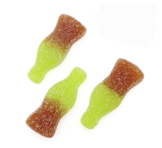 Fizzy Green Cola Bottles