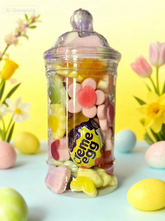 Victorian Jar Easter Sweets Mix with Cadbury's Creme Egg