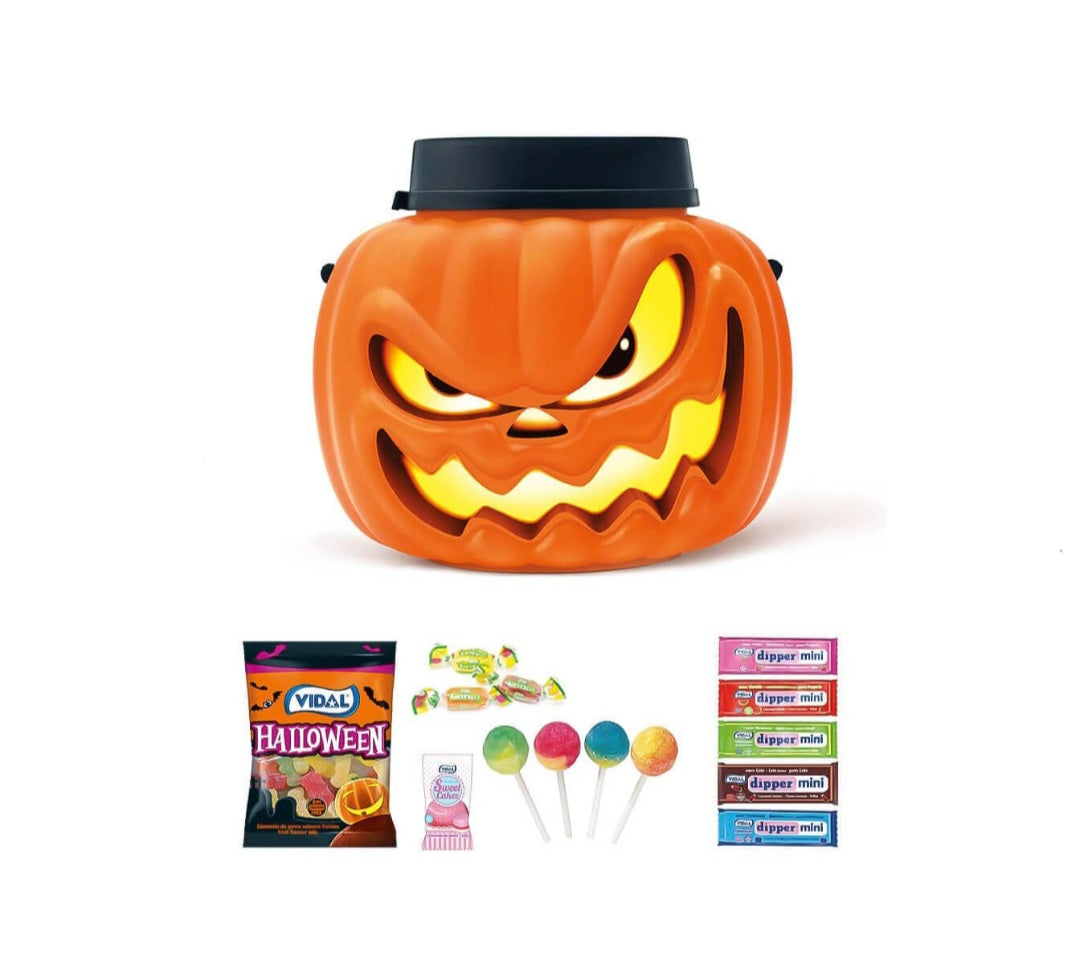 Trick or Treat Pumpkin Head