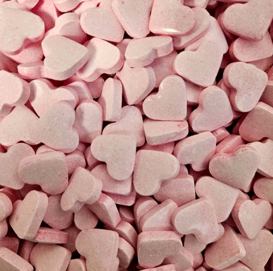 Pink Dextrose Hearts