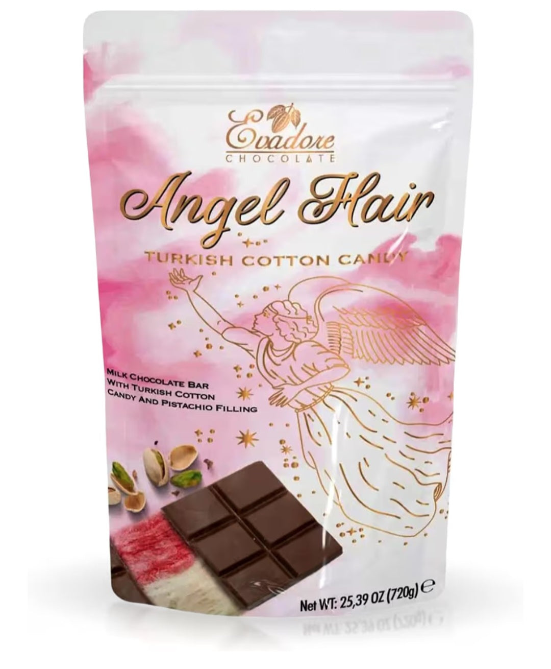 Angel Hair Turkish Cotton Candy Chocolate Bar 90g