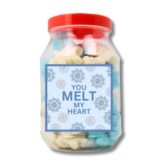 Snowflake Pun Jar. 350g.