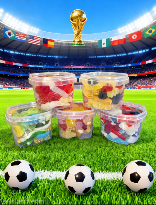 World Cup Themed Mini Tubs