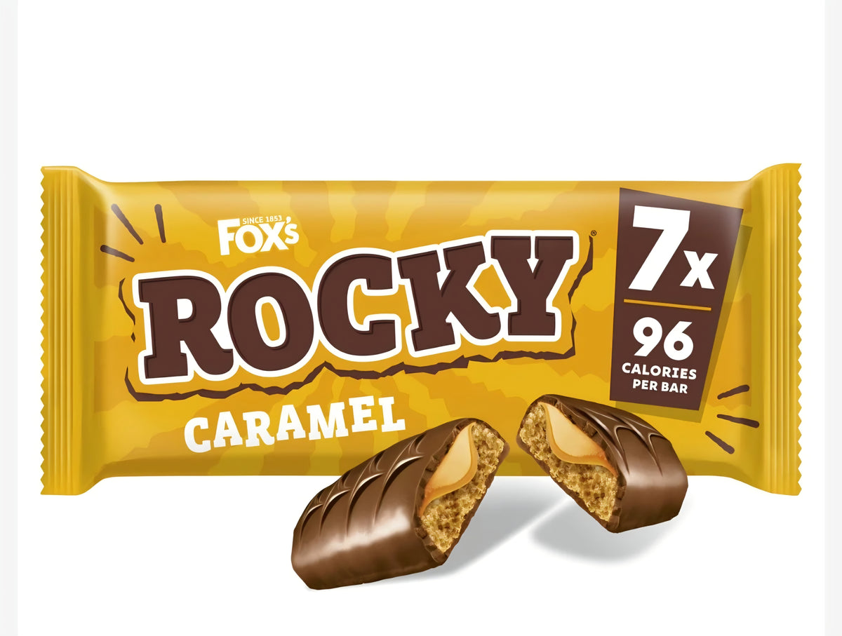 Foxs Rocky Caramel (x7 pack)