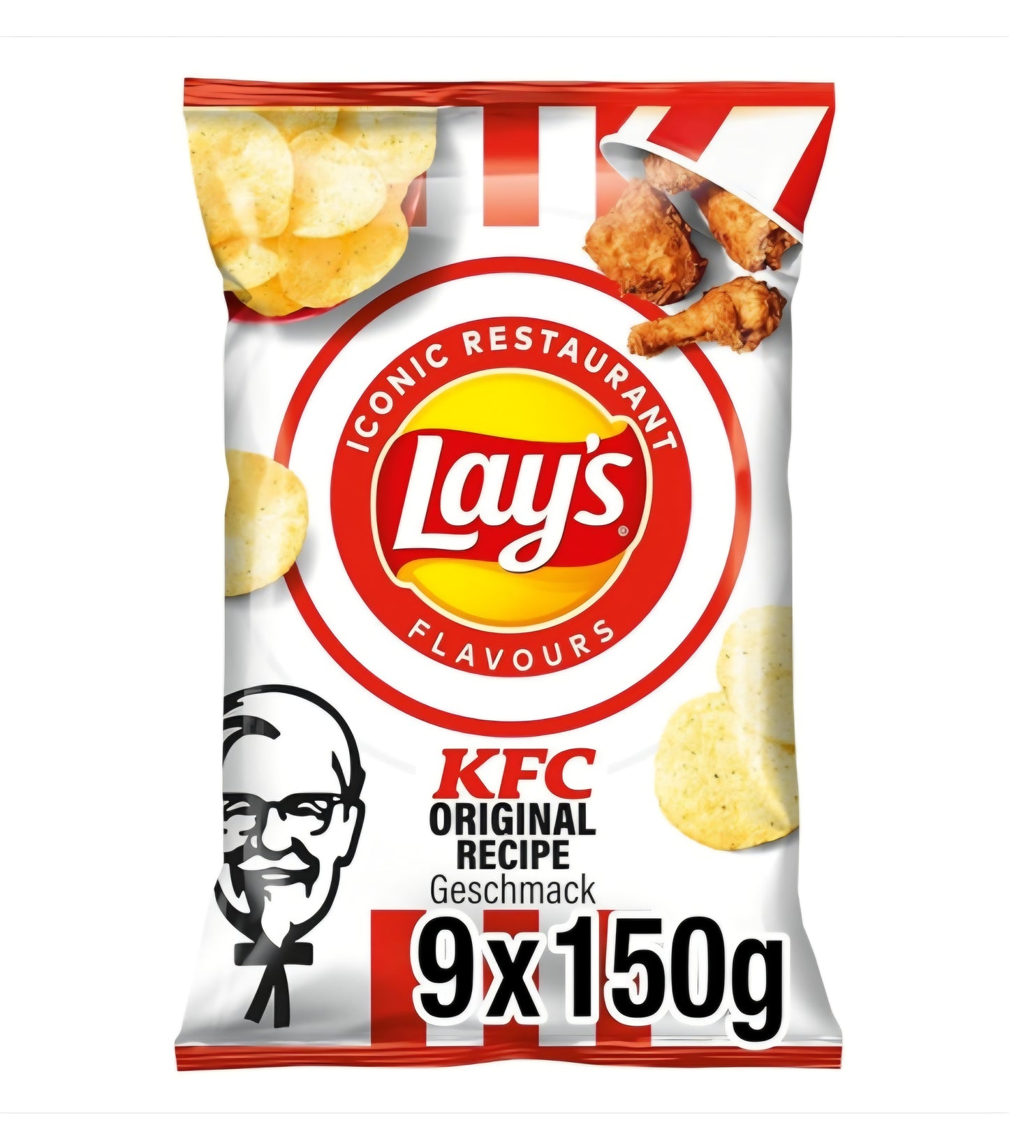 Lays KFC Original Recipe Crisps 150g