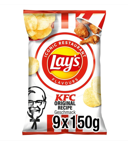 Lays KFC Original Recipe Crisps 150g