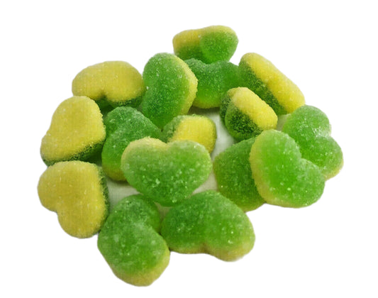 Fizzy Apple & Custard Hearts