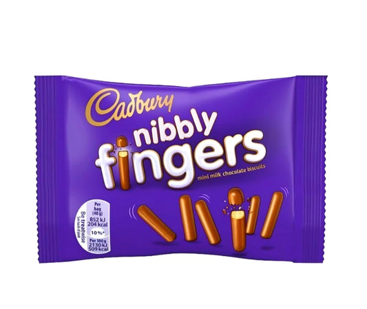 Cadbury Nibbly Fingers 40g