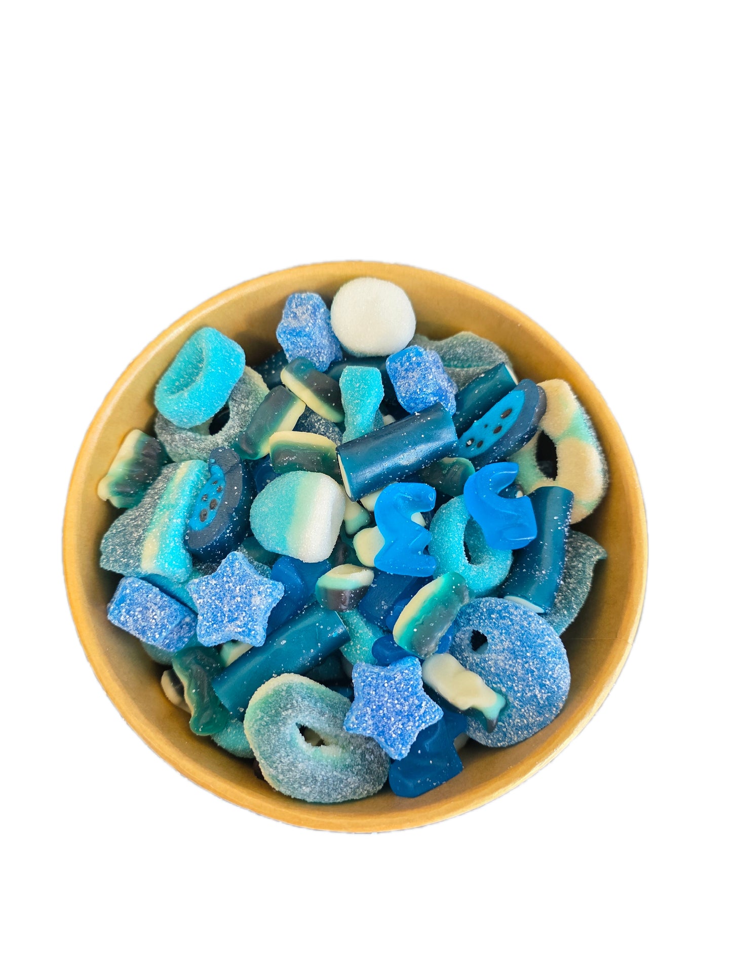 Blue Candy Salad Bowl