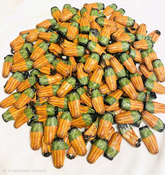 Milk Chocolate Foiled Carrots