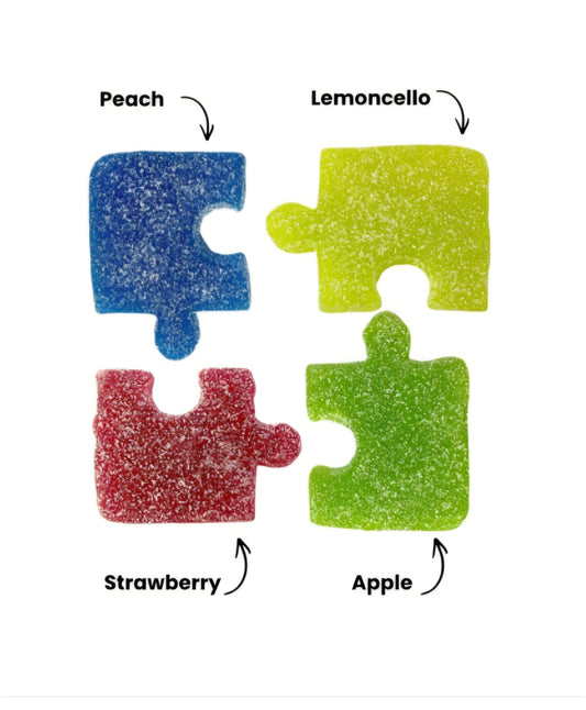 Fizzy Puzzle Pieces
