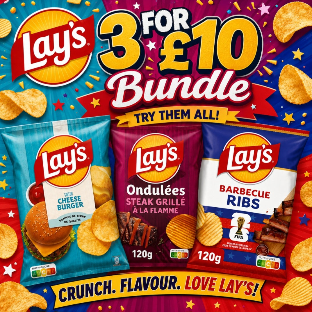 Lays Crisps Bundle - 3 for £10