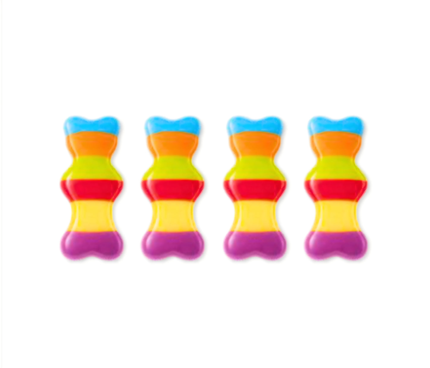 Multicoloured Jelly Bears
