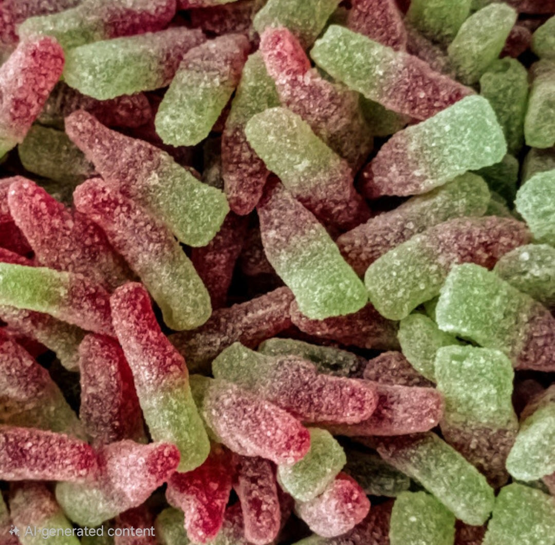 Fizzy Watermelon Bottles