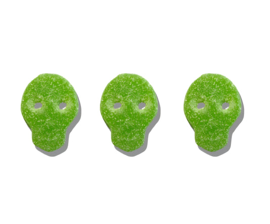 Fizzy Apple Skulls