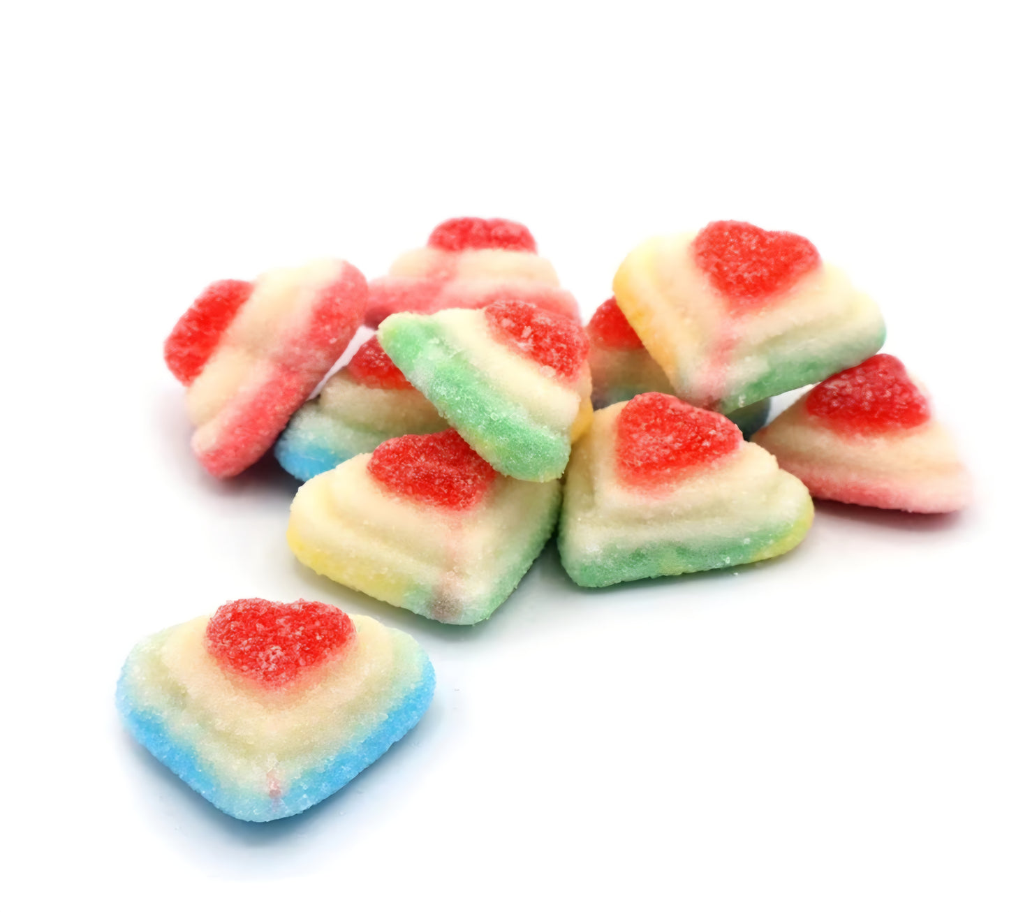 3D Sugared Hearts