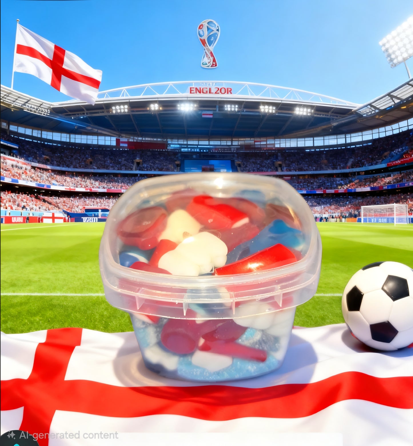 World Cup Themed Mini Tubs