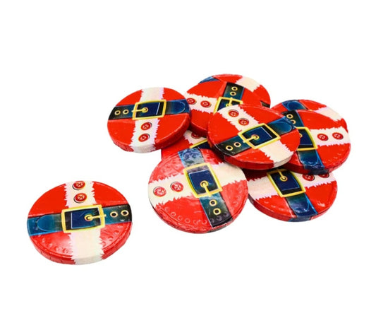 Milk Chocolate Santa's Belt Coins