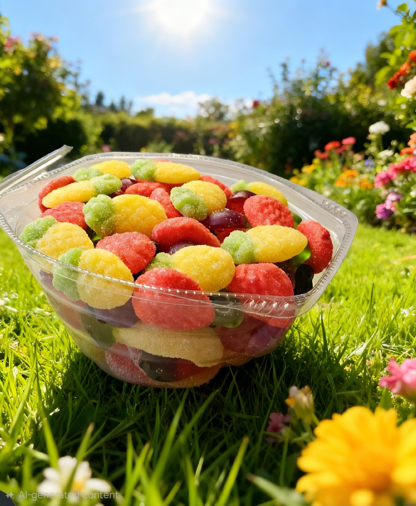 Candy Summer Fruit Salad Bowl